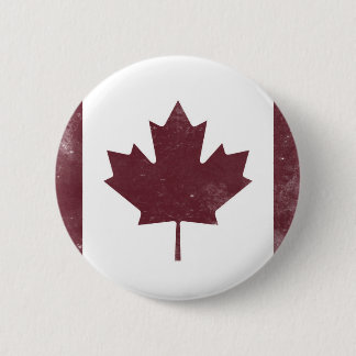 Vintage kanadische Flagge Button