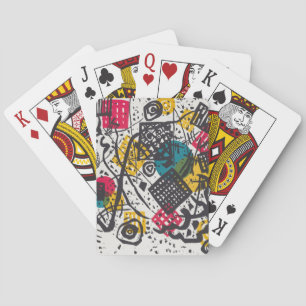 Vintage Kandinsky Kleine Welten V Bauhaus Abstrakt Spielkarten
