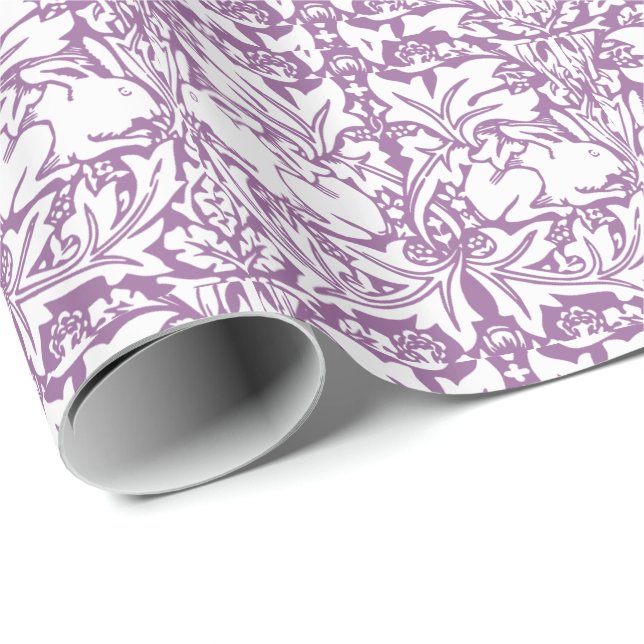 Vintage Kaninchen Geschenkpapier (Rolleneckpunkt)