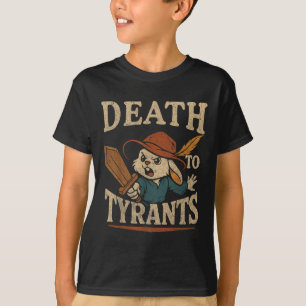 Vintage-Kaninchen-Tod den Tyrannen Retro 90er T-Shirt