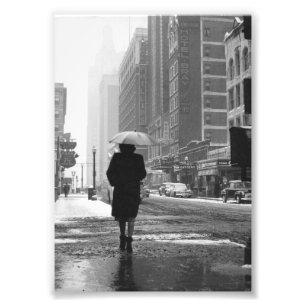 Vintage Kansas City West 12th Street Fotodruck