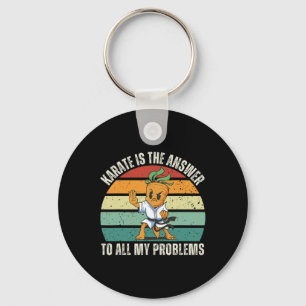 Vintage Karottenkarate ist die Antwort auf all mei Schlüsselanhänger