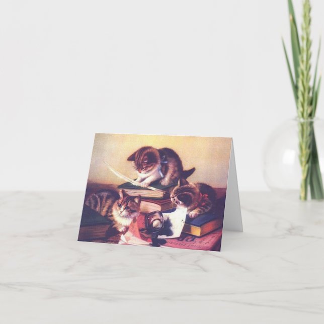 Vintage Karte (Vorderseite)