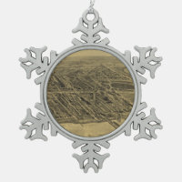 Vintage Karte der Insel Coney (1906)