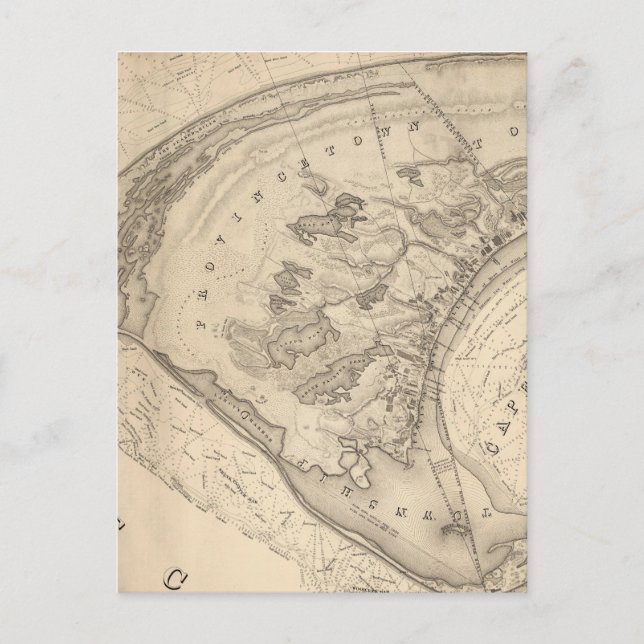 Vintage Karte der Provinz (1836) (Vorderseite)