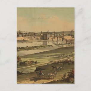 Vintage Karte des hl. Paul Minnesota (1874)
