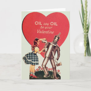 Vintage Karte Dorothy- und Zinn-Mannvalentines