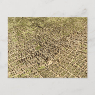 Vintage Karte Los Angeles (1909)