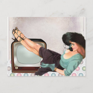 Vintage-Karte Postkarte