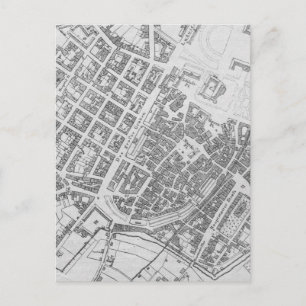 Vintage Karte Stuttgarts Deutschland (1794)