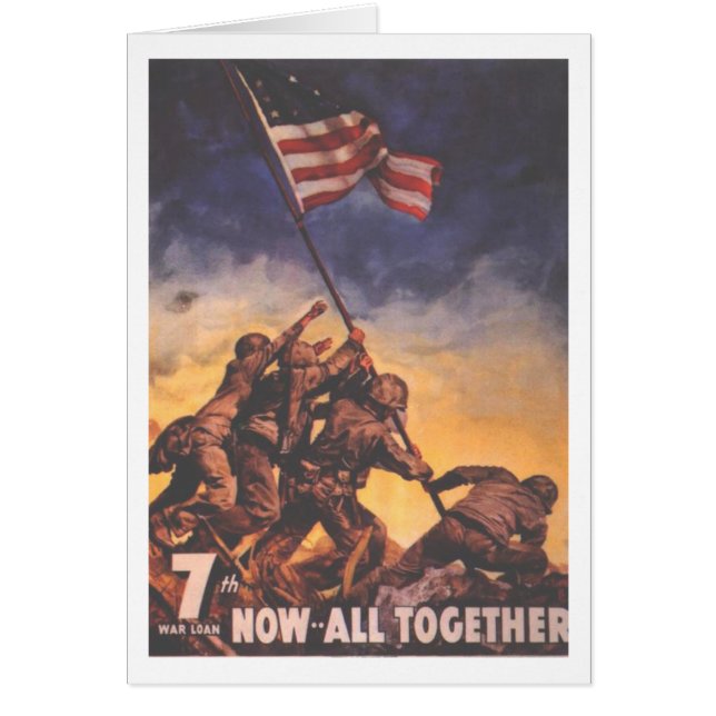 Vintage Karte USMC (Vorne)