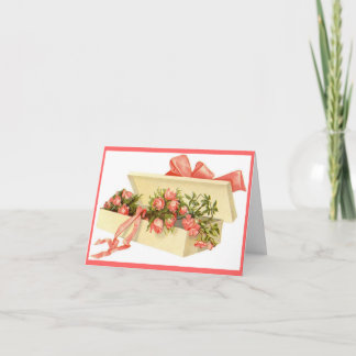 Vintage Karte Valentine Roses