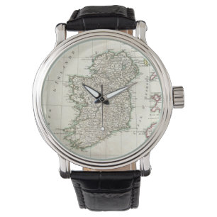 Vintage Karte von Irland (1771) Armbanduhr