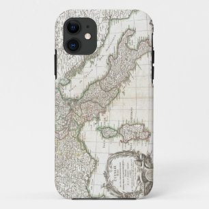 Vintage Karte von Italien (1770) Case-Mate iPhone Hülle