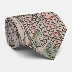 Vintage Karte von Richmond VA (1914) Krawatte