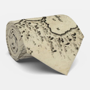 Vintage Karte von Tampa Florida (1809) Krawatte