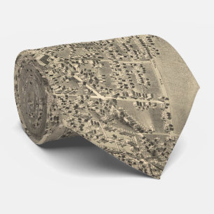 Vintage Karte Wilkes-Barre PA (1889) Krawatte