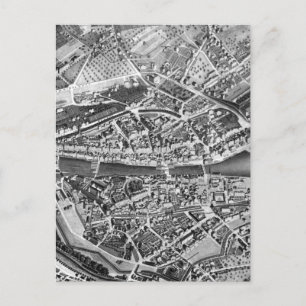 Vintage Karte Zürich Schweiz (1850)