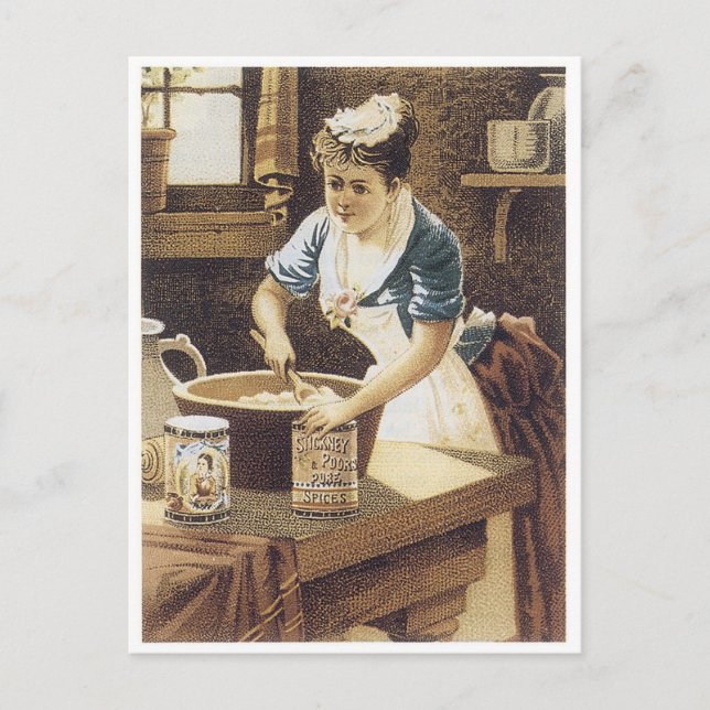 Vintage Karten für antike Handelsgeschäfte, Poster (Vorderseite)