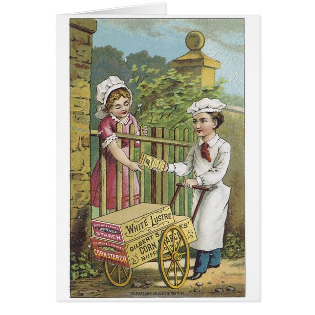 Vintage Karten für antike Handelsgeschäfte, Poster (Vorne)