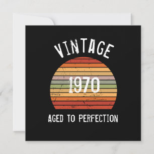Vintage-Karten zum perfekten Geburtstag gealtert