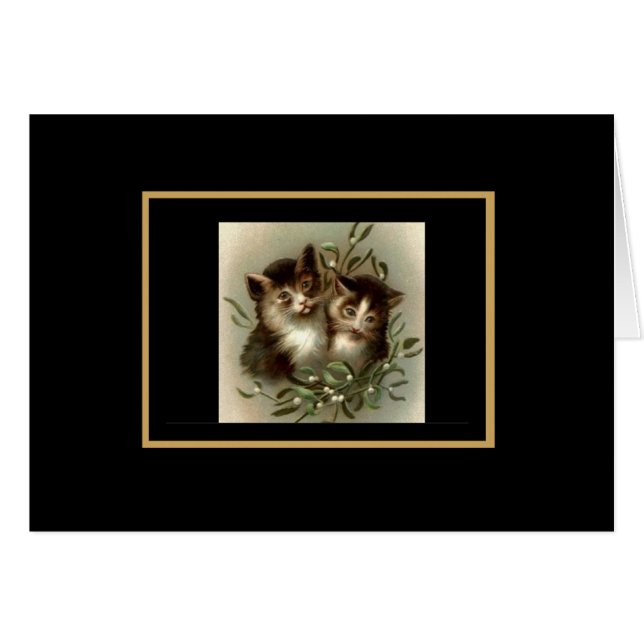 Vintage Kartenkiste Stillleben (Vorderseite (Horizontal))