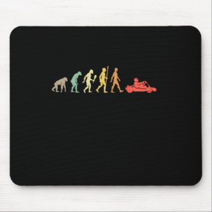 Vintage-Karting-Evolution-Go-Kart-Rennfahrer-Gesch Mousepad