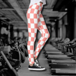 Vintage Karton-Tafel mit rotem Karton Leggings<br><div class="desc">Vintage Karton in Pastellrot und Weißkarton.</div>