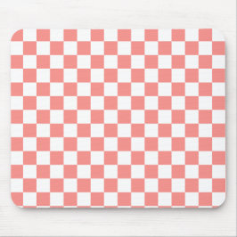 Vintage Karton-Tafel mit rotem Karton Mousepad