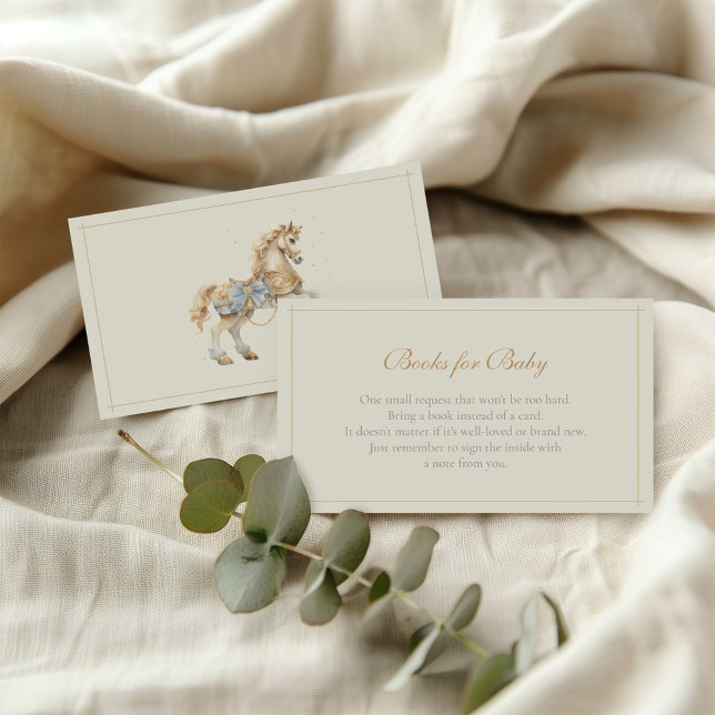 Vintage Karussell-Aquarellbücher für Kinder Begleitkarte (Von Creator hochgeladen)