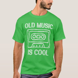 Vintage-Kassette Alte Musik ist Cool 80er 90er Wie T-Shirt