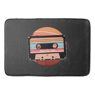 Vintage Kassette Badematte