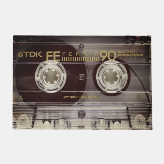 Vintage-Kassette Fußmatte