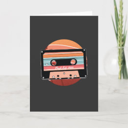 Vintage-Kassette Karte