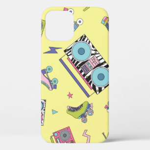 Vintage-Kassette, Rollschuhe: Retro Case-Mate iPhone Hülle