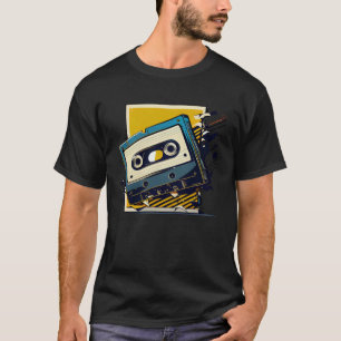 Vintage-Kassetten-Synthesizer Acid Analog Party R T-Shirt