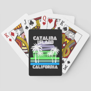 Vintage katalanische Insel Kalifornien Spielkarten