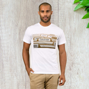 Vintage Katalogordner-Register-Organisation T-Shirt