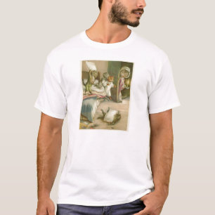Vintage-Kätzchen-Shirt T-Shirt