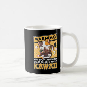 Vintage-Katze Ramen Kawaii Anime Japanisches Gesch Kaffeetasse
