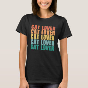 Vintage Katze Retro Haustiere Katzen Tierkatze Bes T-Shirt