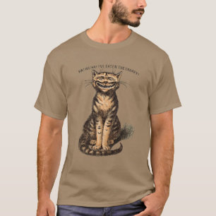 Vintage-Katze-T-Shirt T-Shirt