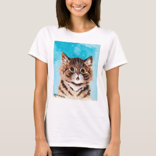 Vintage-Katzenausstellung Postkarte Louis Wain Ill T-Shirt