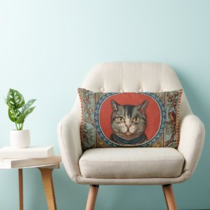 Vintage Katzenleben für Kitty Cat Classic Victoria Lendenkissen