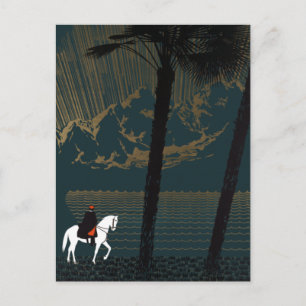 Vintage Kaukasusgebirge Russland Reise Postkarte