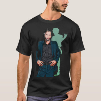 Vintage Keanu Art bleibt Phantastisch für Filmfans T-Shirt