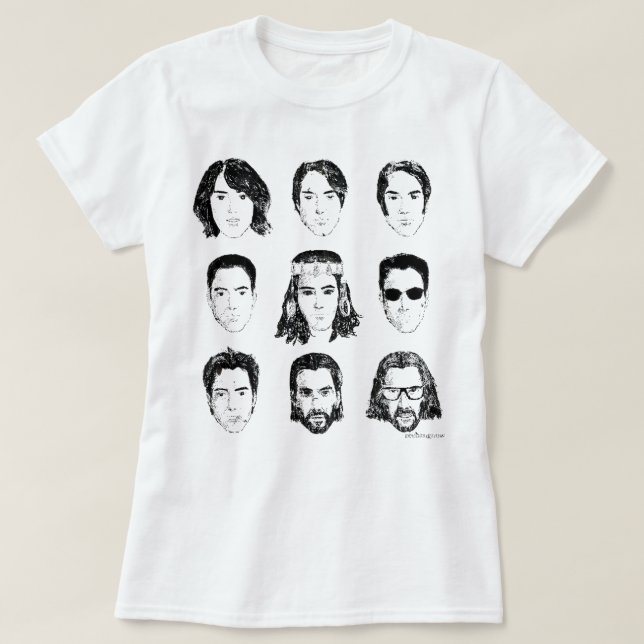 Vintage Keanu Art Reeves Geschenk Filmfans T-Shirt (Design vorne)