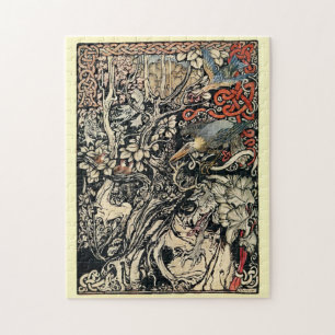 Vintage Keltische Märchen von Rackham Puzzle