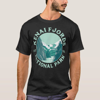 Vintage Kenai Fjords Nationalpark AK Alaska T-Shirt
