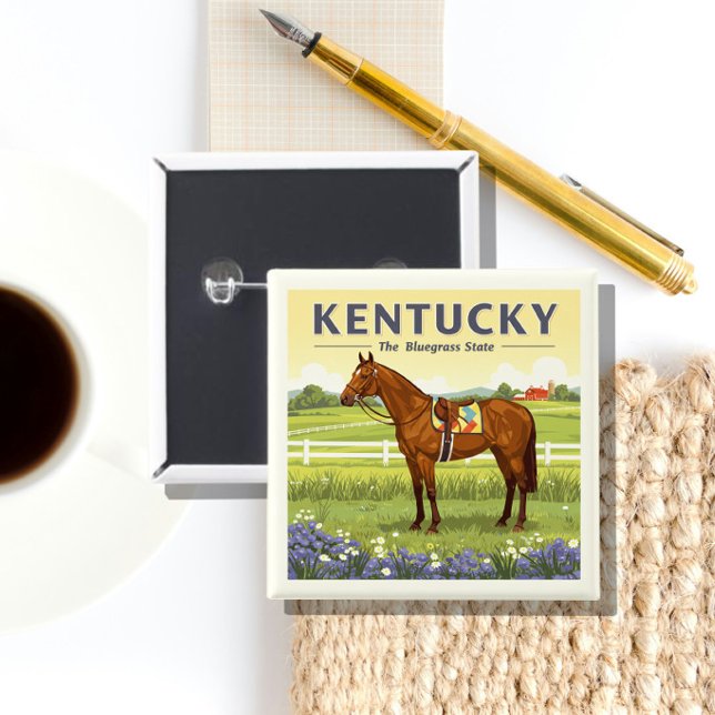 Vintage Kentucky Button (Von Creator hochgeladen)